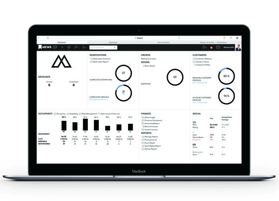 L’interface HotelScienz Revenue Management Software avec Mews PMS System