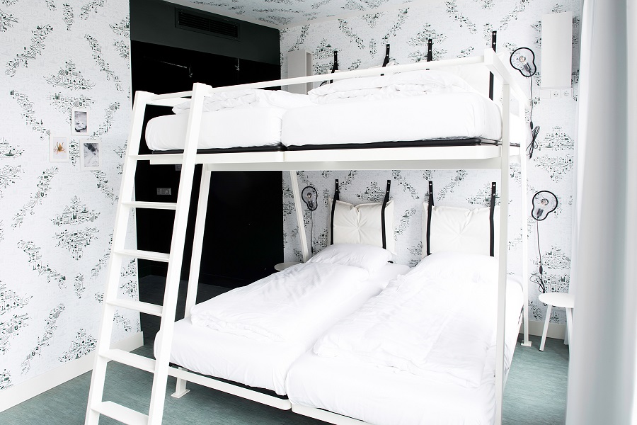 Bunker beds - Kaboom Hotel Maastricht