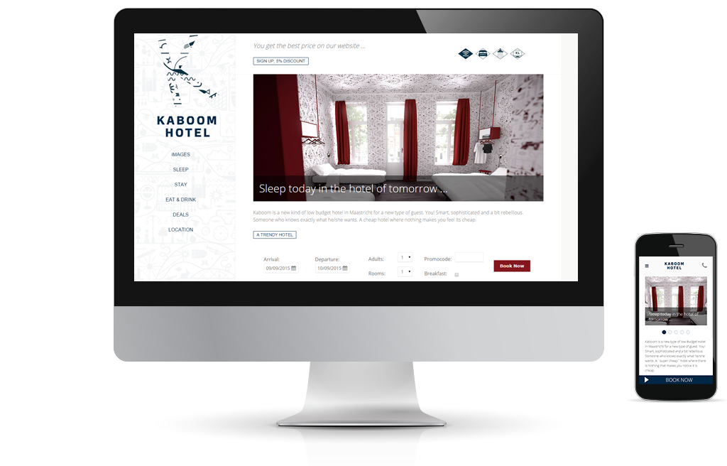 KaboomHotel mobile