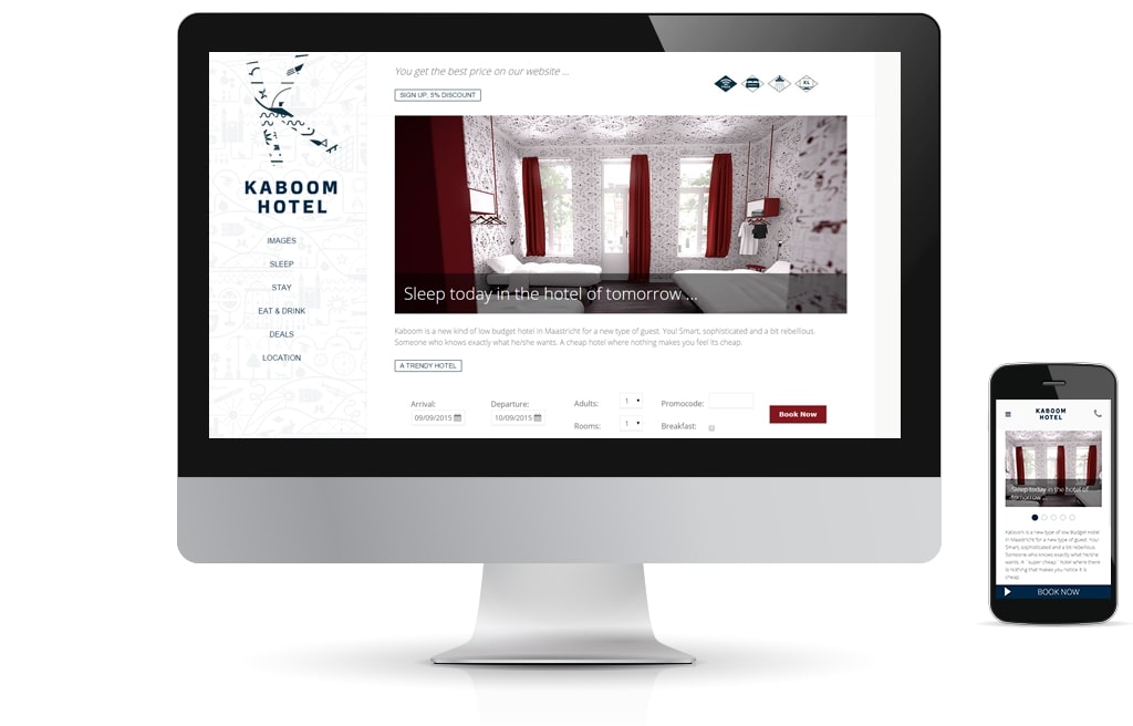 Website deisgn is a major part of the success of your hotel marketing plan