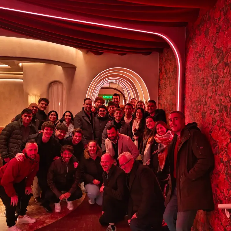 Team dinner with the XOTELS Hotel Revenue Managers in Barcelona.